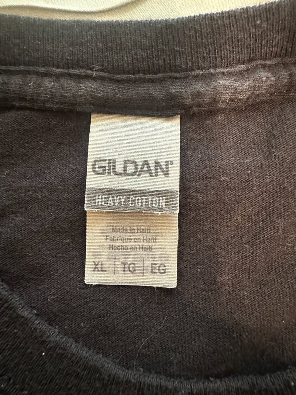 Gildan Black T-Shirt Size XL Michael Jordan UNC Image - Picture 4 of 5